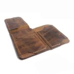 Billetera de cuero artesanal