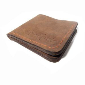 Billetera de cuero artesanal