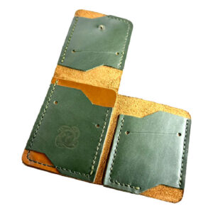Billetera de cuero para hombre minimalista