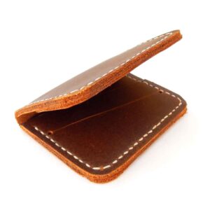 Billetera tarjetero de Cuero hecho a mano Modelo Viterbo