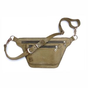 Riñonera de cuero