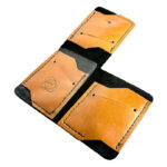 Billetera de cuero para hombre minimalista