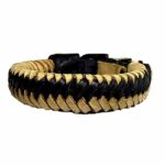 Pulsera de cuero trenzada Mario Massolo
